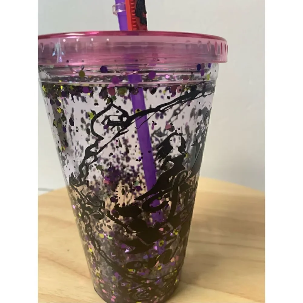 Hocus Pocus Sanderson sisters snow globe acrylic tumbler